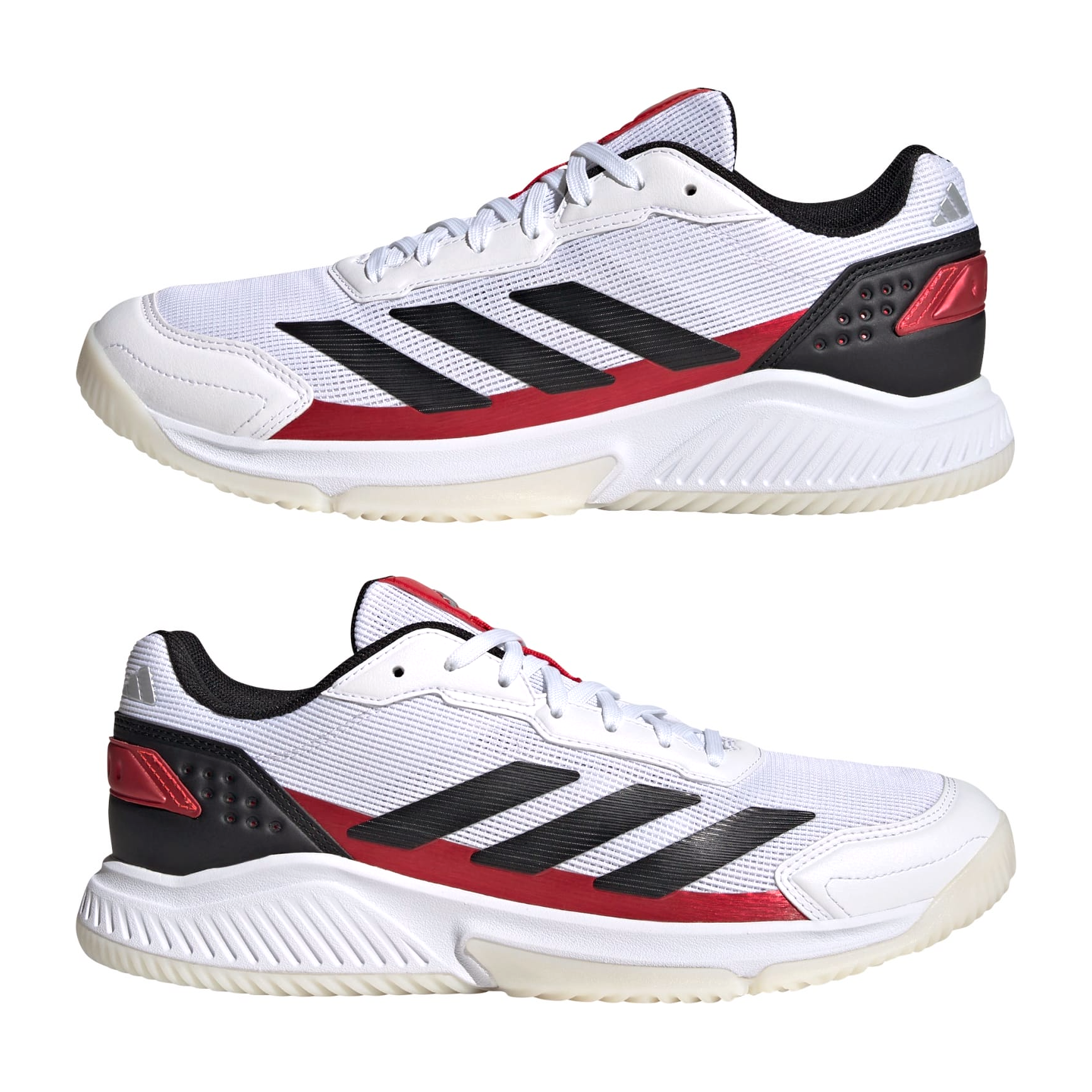 کفش پدل مردانه آدیداس - ADIDAS Courtquick Padel - سفید/قرمز - تصویر 6