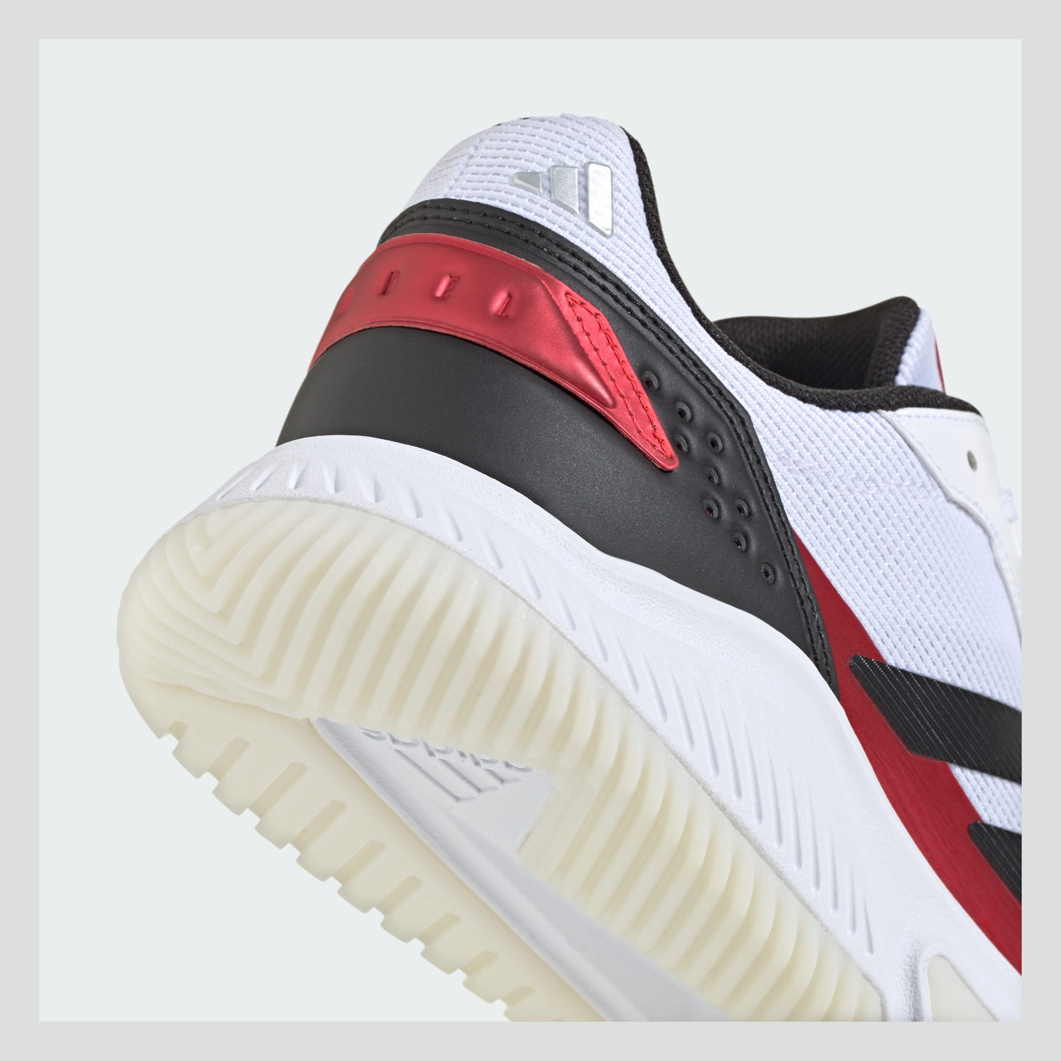 کفش پدل مردانه آدیداس - ADIDAS Courtquick Padel - سفید/قرمز - تصویر 8