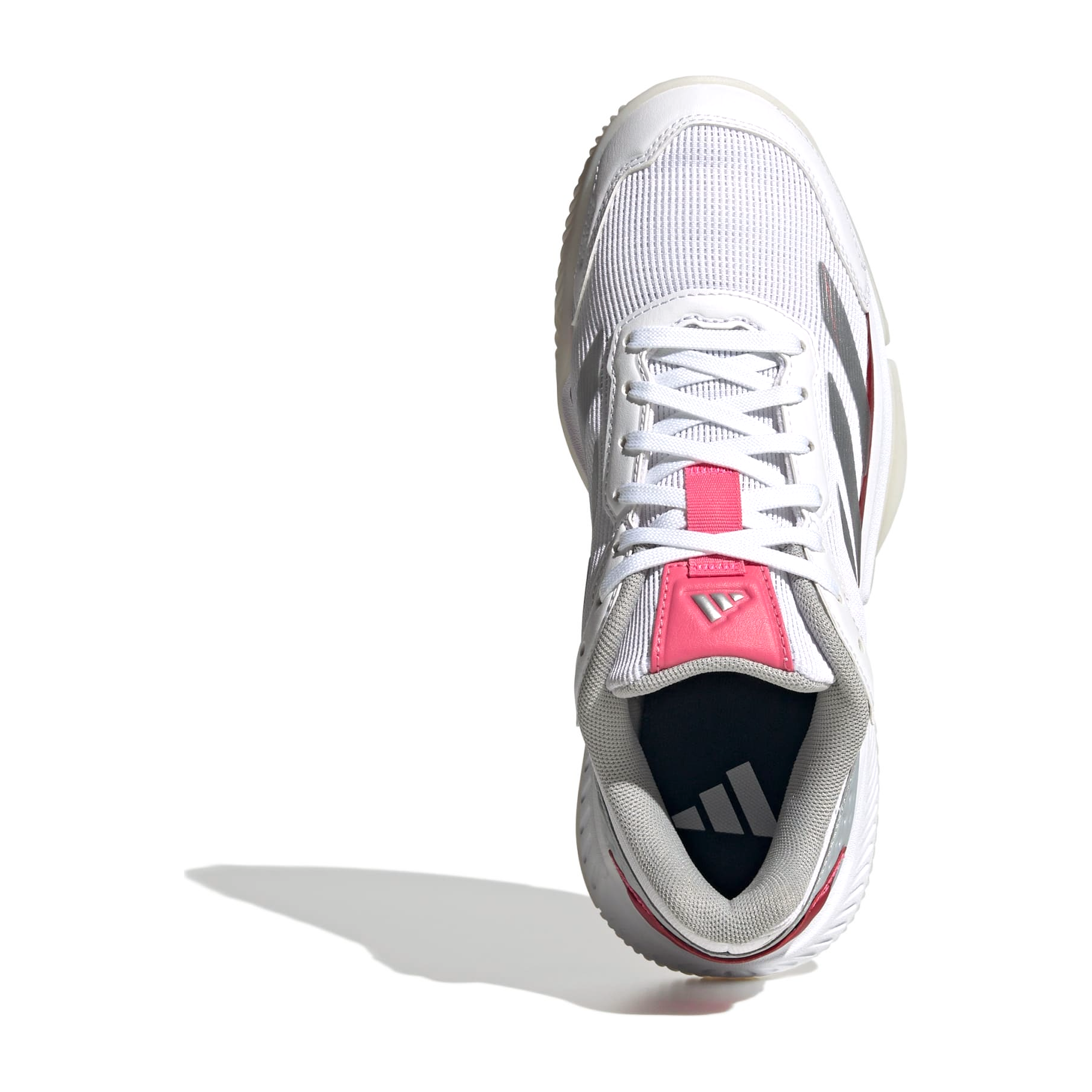 کفش پدل زنانه آدیداس - ADIDAS Courtquick Padel Shoes - سفید/قرمز - تصویر 4