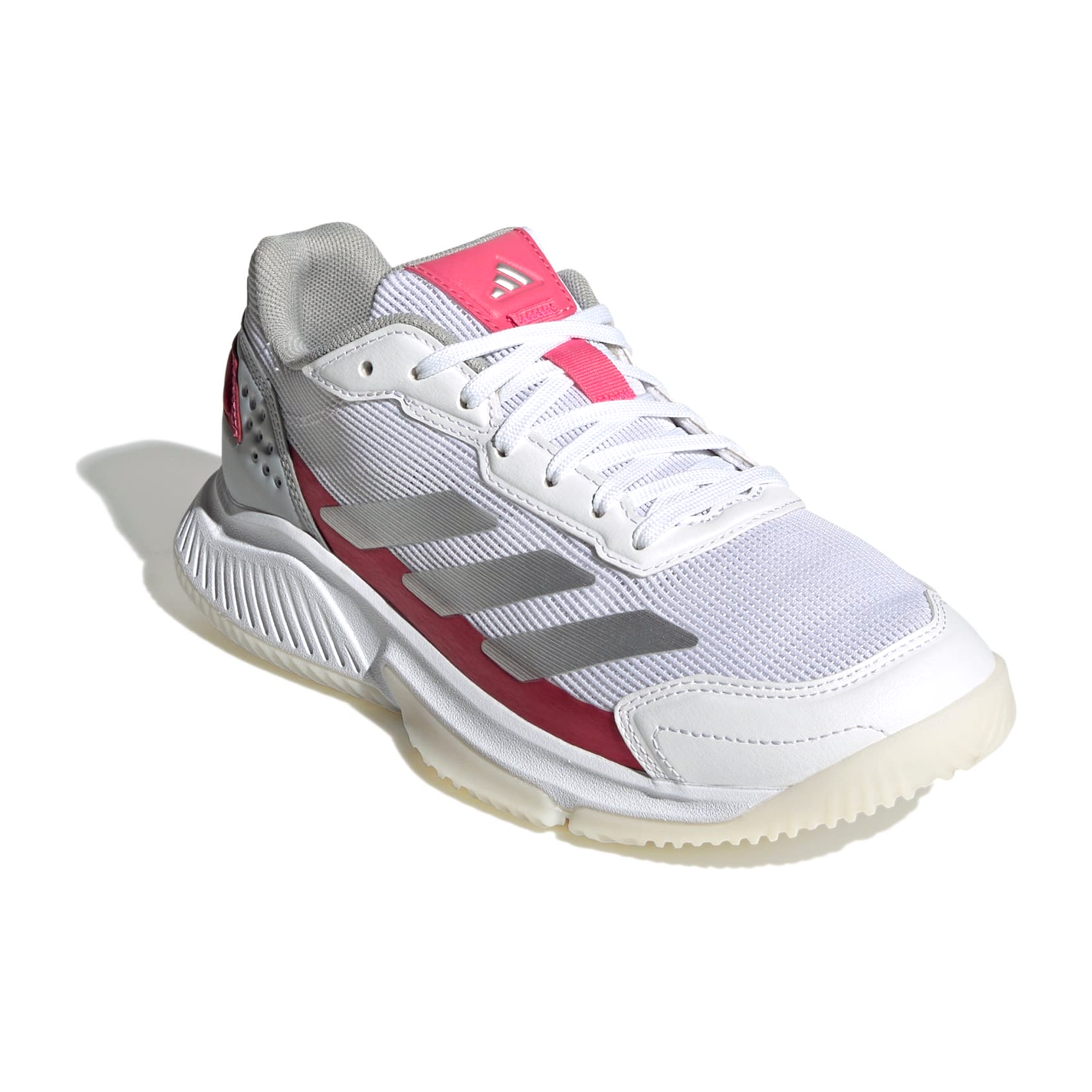 کفش پدل زنانه آدیداس - ADIDAS Courtquick Padel Shoes - سفید/قرمز - تصویر 5
