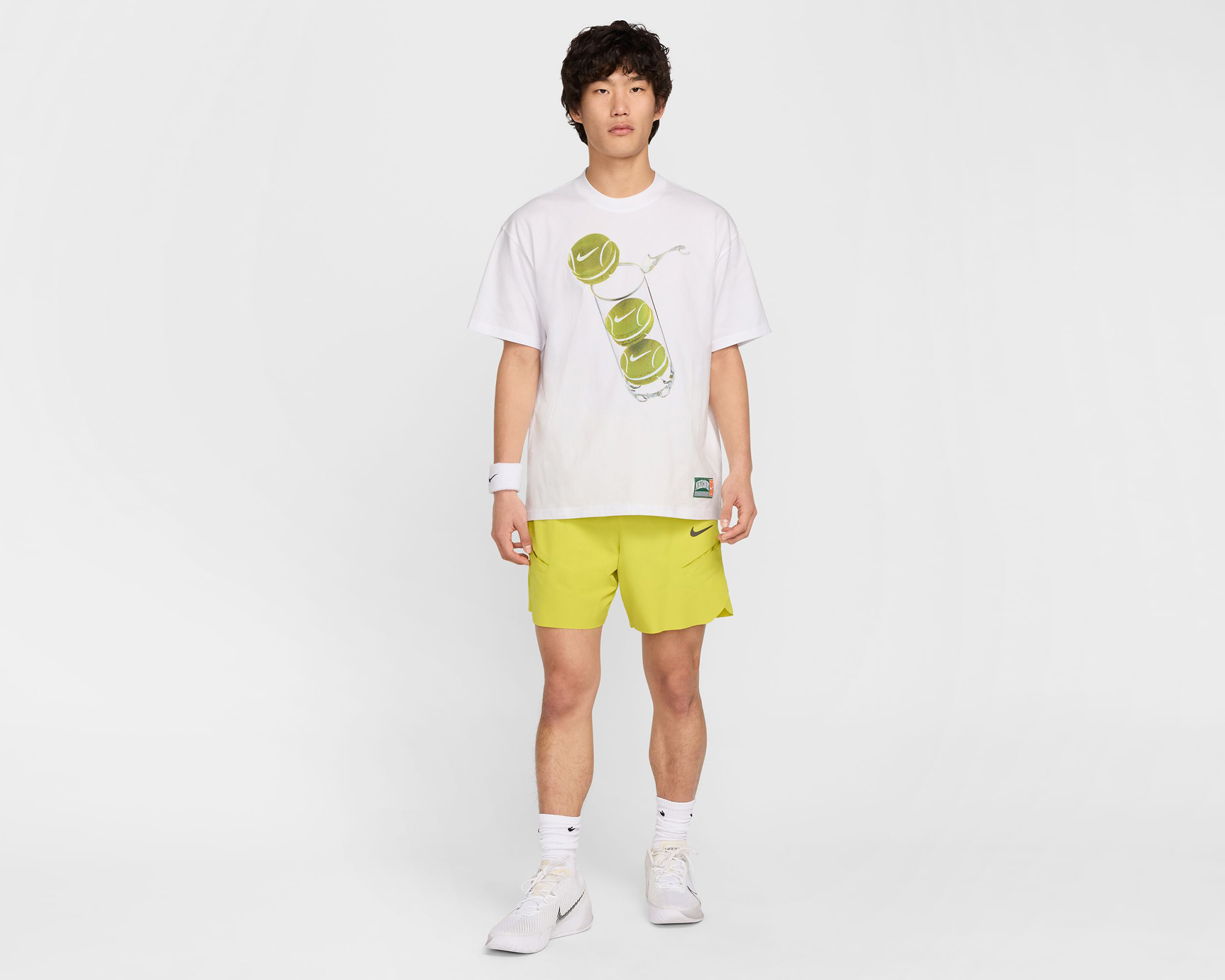 تیشرت مردانه نایک M NKCT TEE M90 FRENCH OPEN– سفید - تصویر 6