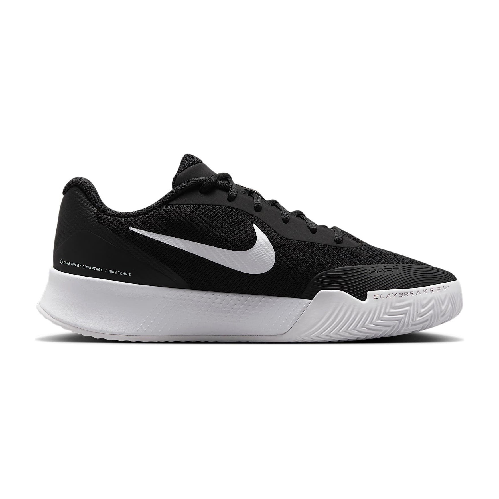 کفش تنیس مردانه نایک Nike Court Vapor Lite 3 Clay Court Tennis Shoes- مشکی - تصویر 2