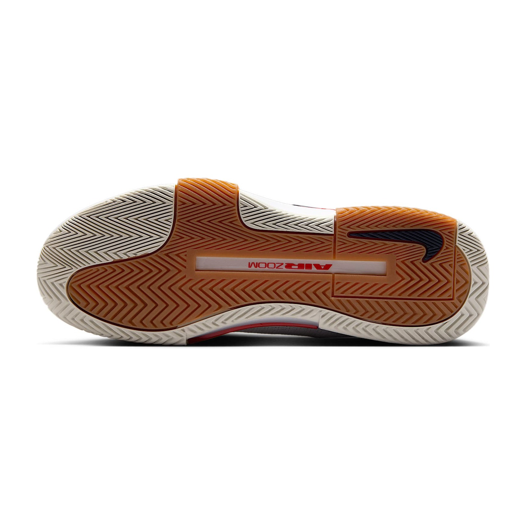 کفش تنیس مردانه نایک Nike Zoom GP Challenge 1 Tennis Shoes- سفید/سرمه ای - تصویر 3