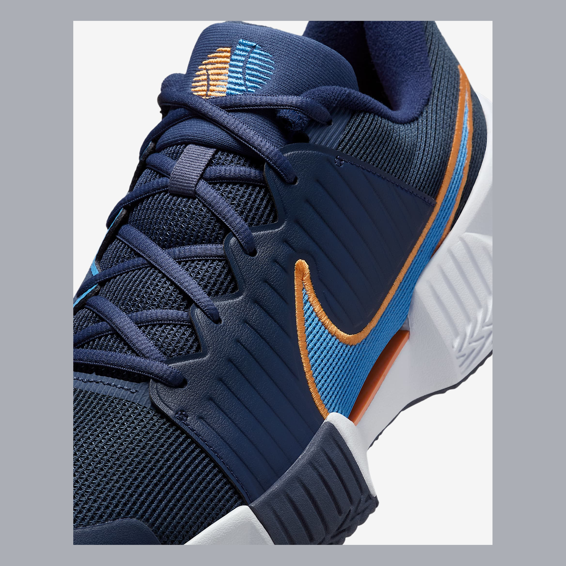 کفش تنیس مردانه نایک Nike Zoom GP Challenge Pro Clay – سرمه ای - تصویر 8