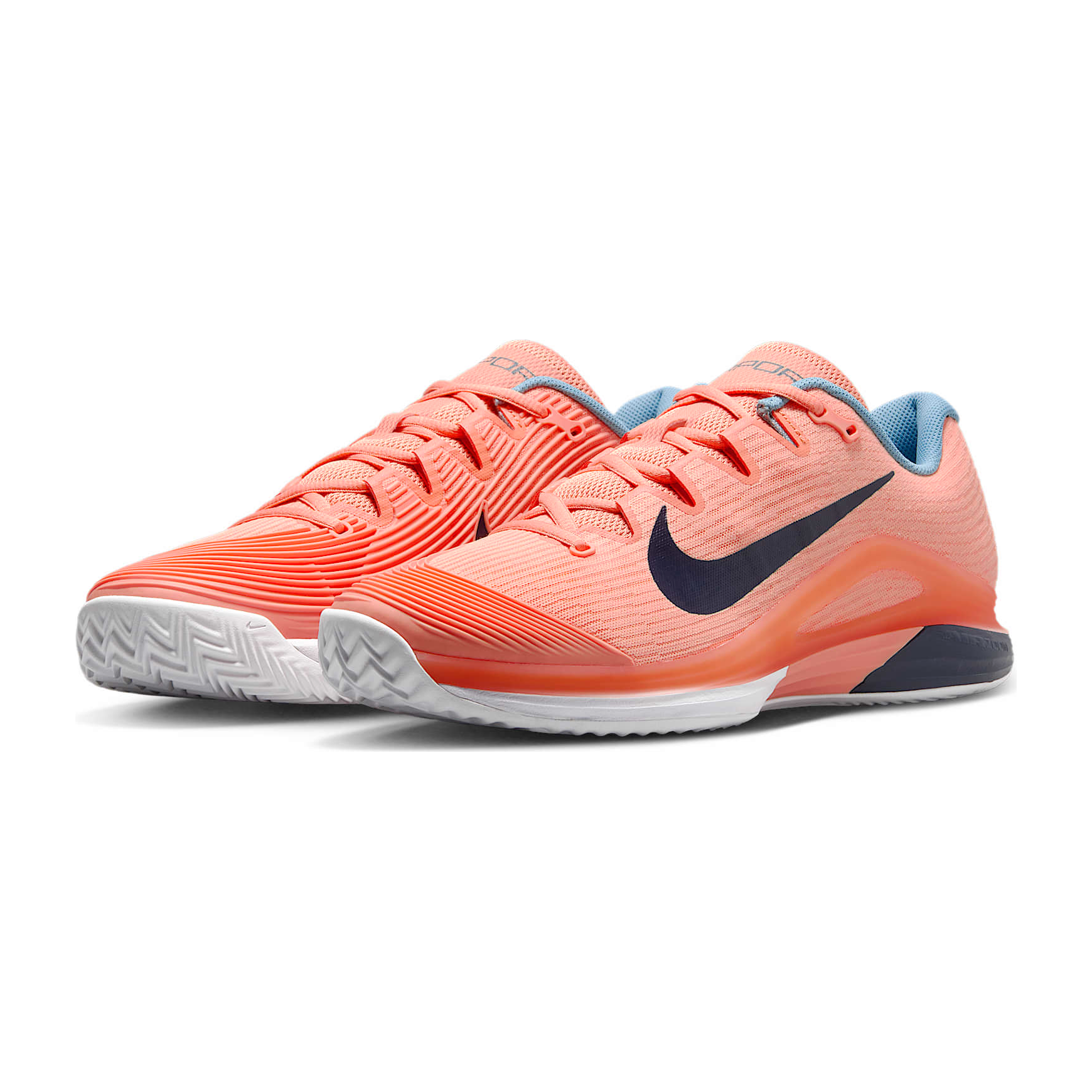 کفش تنیس مردانه نایک Nike Vapor 12 Clay Tennis Shoes- گلبهی - تصویر 5