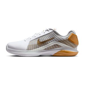 کفش تنیس مردانه نایک Nike Vapor 12 Hypersmash - سفید/طلایی کفش تنیس مردانه نایک Nike Vapor 12 Hypersmash - سفید/طلایی