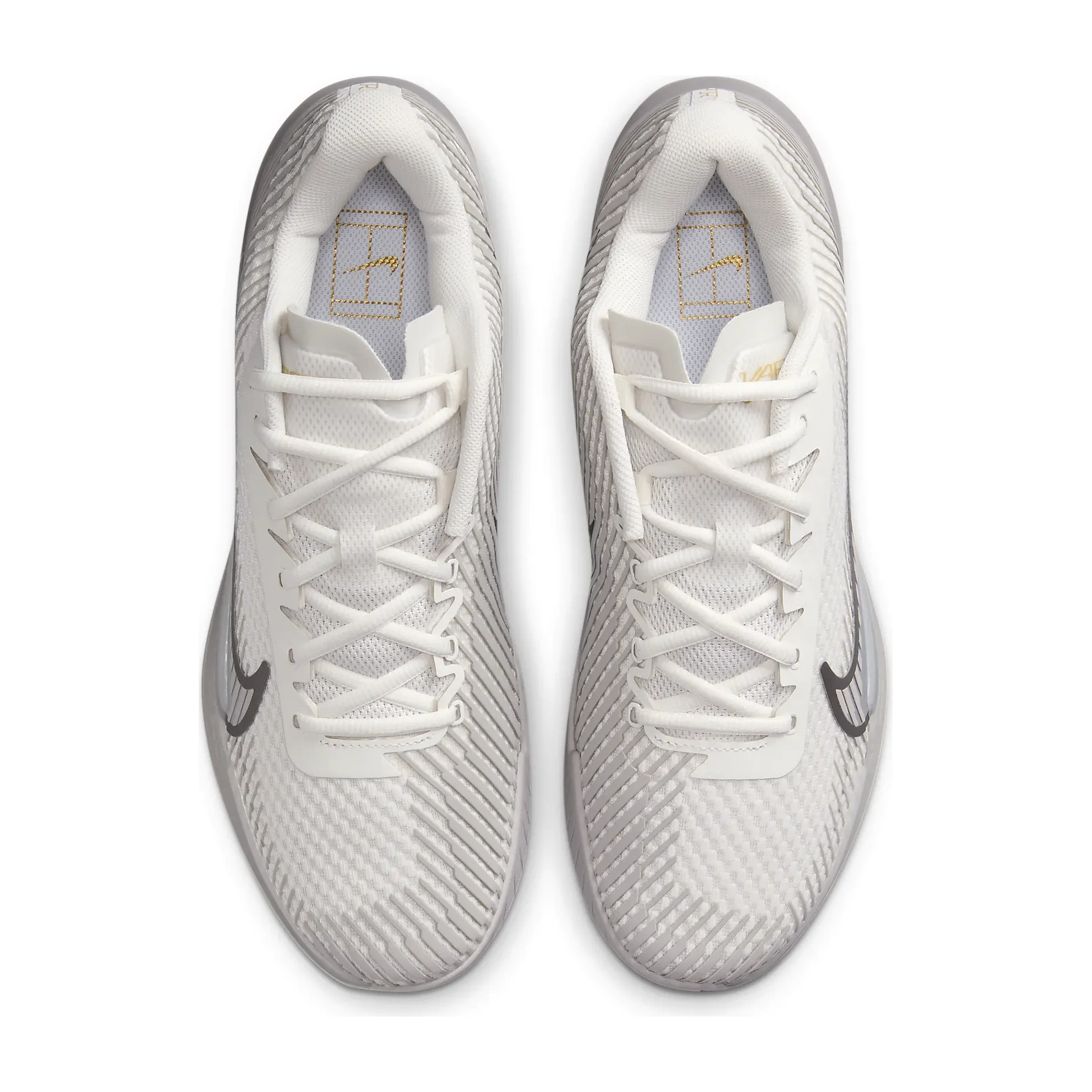 کفش تنیس مردانه نایک Nike Court Air Zoom Vapor 11 Tennis Shoes- خاکستری کفش تنیس مردانه نایک Nike Court Air Zoom Vapor 11 Tennis Shoes- خاکستری - تصویر 6