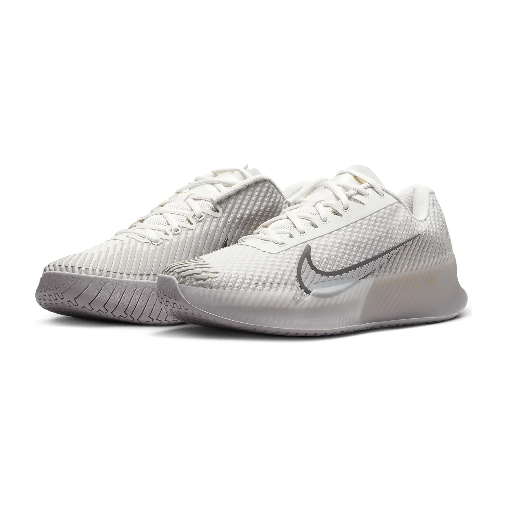 کفش تنیس مردانه نایک Nike Court Air Zoom Vapor 11 Tennis Shoes- خاکستری کفش تنیس مردانه نایک Nike Court Air Zoom Vapor 11 Tennis Shoes- خاکستری - تصویر 4