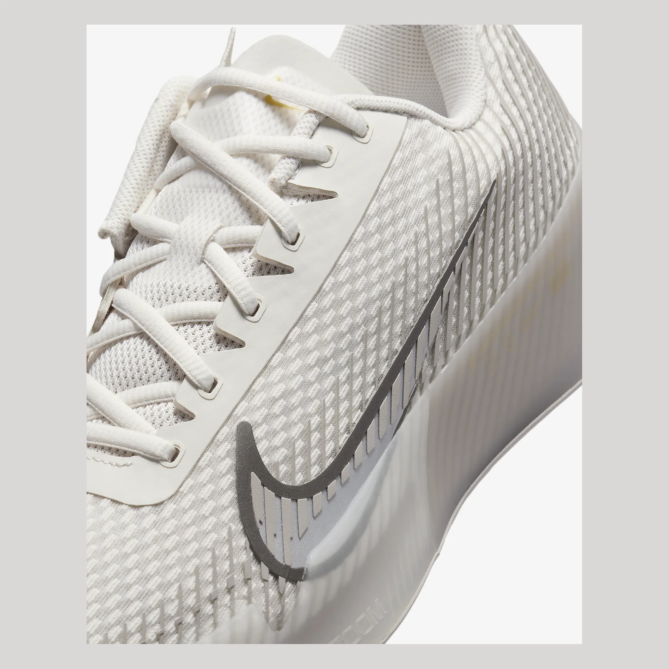کفش تنیس مردانه نایک Nike Court Air Zoom Vapor 11 Tennis Shoes- خاکستری کفش تنیس مردانه نایک Nike Court Air Zoom Vapor 11 Tennis Shoes- خاکستری - تصویر 8