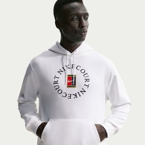 هودی تنیس مردانه نایک NikeCourt Heritage – سفید