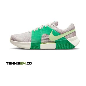 کفش تنیس مردانه نایک Nike Zoom GP Challenge1 Premium- طوسی/سبز