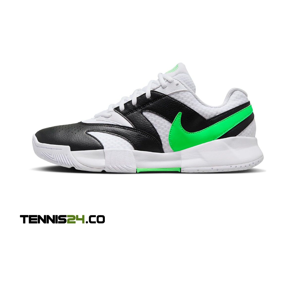کفش تنیس مردانه نایک NikeCourt Lite 4- سفید/سبز کفش تنیس مردانه نایک NikeCourt Lite 4- سفید/سبز