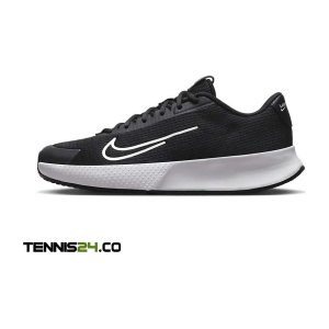 کفش تنیس مردانه نایک NikeCourt Vapor Lite 2 Clay - مشکی کفش تنیس مردانه نایک NikeCourt Vapor Lite 2 Clay - سیاه
