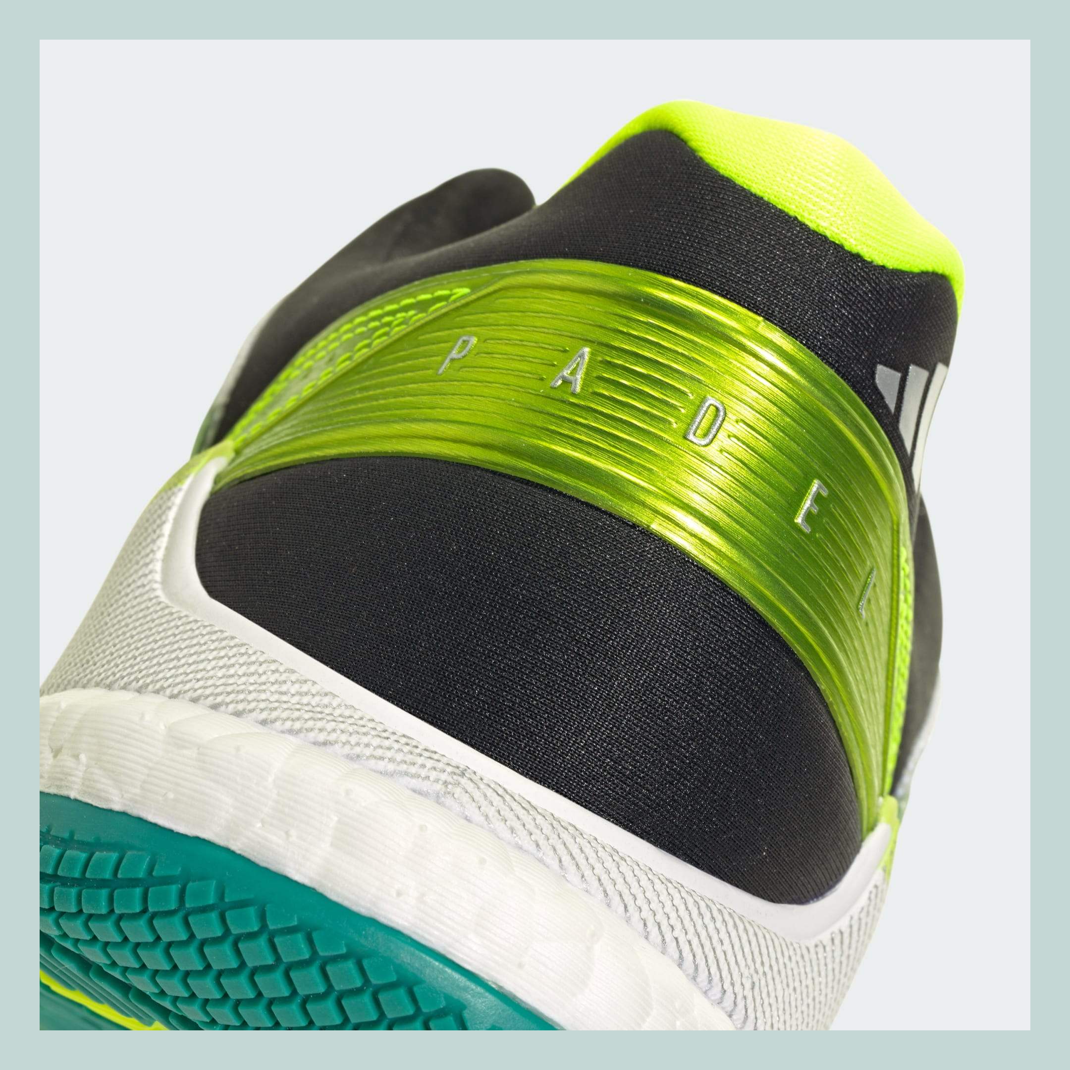 کفش پدل مردانه آدیداس  ADIDAS Crazyquick BOOST Padel - سفید/سبز - تصویر 8