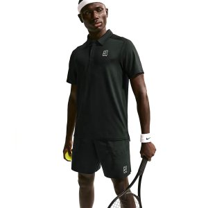 پلوشرت تنیس مردانه نایک Court Advantage Dri-Fit – مشکی