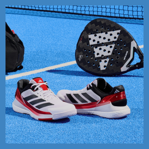 کفش پدل مردانه آدیداس – ADIDAS Crazyquick BOOST – سفید/قرمز