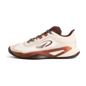 کفش تنیس مردانه دکتلون کویکما - Decathlon Men's Tennis ShoesUnrupt Pro Clay - کرم/قهوه ای