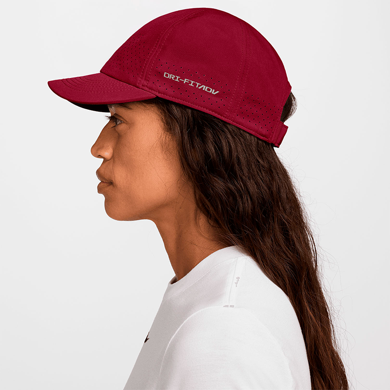 کلاه تنیس نایک Nike Dri-FIT ADV Club – قرمز/کرم - تصویر 3