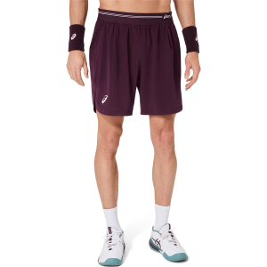 شلوارک تنیس مردانه اسیکس ASICS Game 7In – بادمجانی شلوارک تنیس مردانه اسیکس ASICS Game 7In – بادمجانی