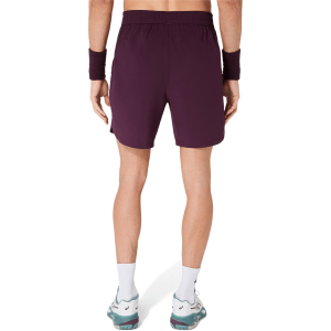 شلوارک تنیس مردانه اسیکس ASICS Game 7In   – بادمجانی