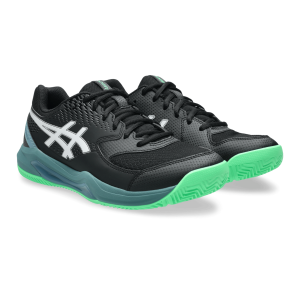 کفش پدل مردانه اسیکس  GEL-Dedicate 8 Padel – مشکی/سبز