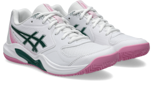 کفش پدل زنانه اسیکس  GEL-Dedicate 9 Padel  – سفید/سبز