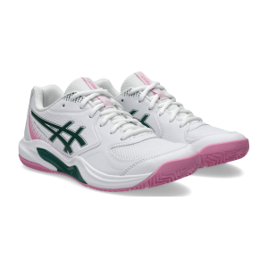 کفش پدل زنانه اسیکس  GEL-Dedicate 9 Padel  – سفید/سبز