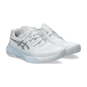 کفش تنیس زنانه اسیکس – Asics GEL-RESOLUTION X CLAY  – سفید/نقرابی