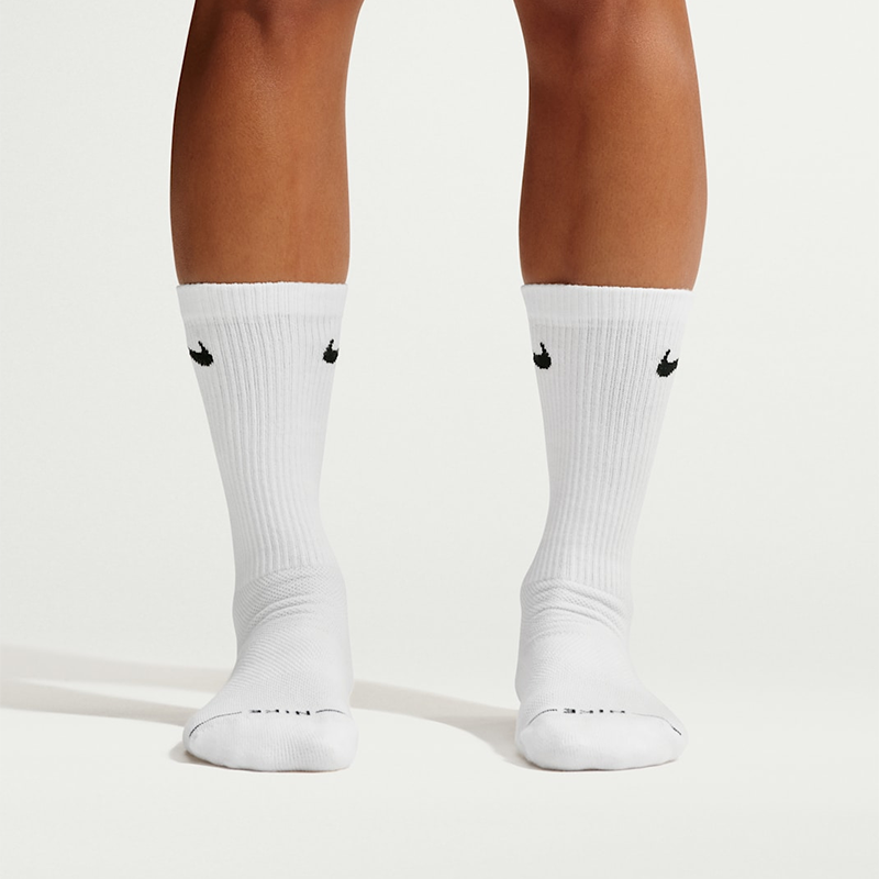 جوراب ورزشی نایک Nike Everyday Elevated Dri-FIT Crew – سفید - تصویر 2