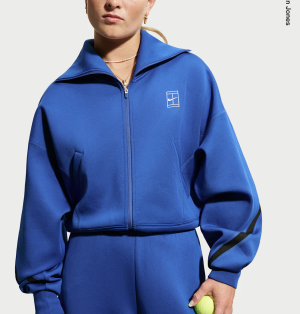 سویشرت تنیس زنانه نایک Nike Court Advantage Dri-FIT – آبی