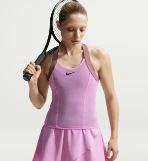 تاپ تنیس زنانه نایکNike Slam Dri-FIT  – سرخابی روشن