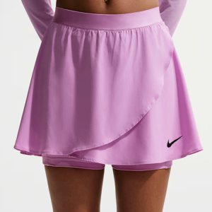 دامن تنیس زنانه نایک Nike Court Slam Dri-FIT – سرخابی روشن/مشکی