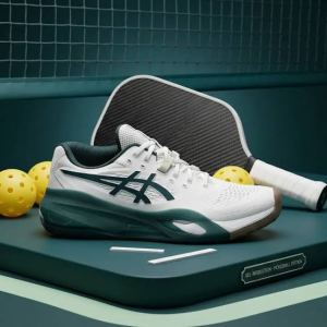 کفش تنیس مردانه اسیکس – Gel-Resolution X –Hard Court – سفید/سبز