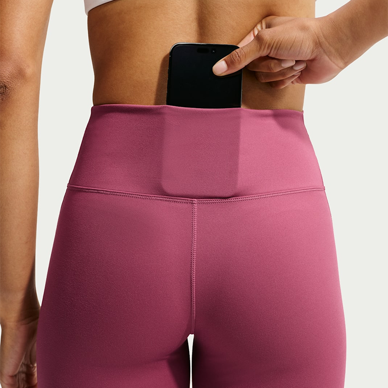لگ ورزشی زنانه نایک Nike One – صورتی دودی - تصویر 6