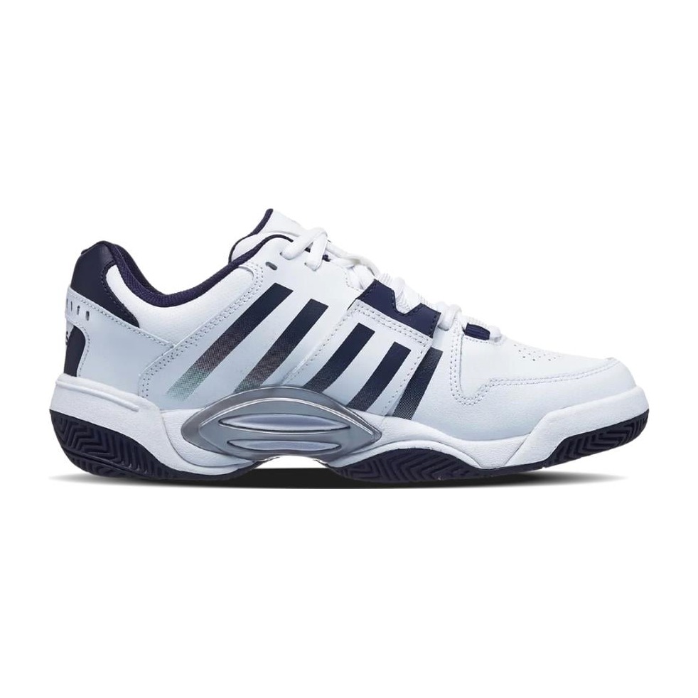 کفش تنیس مردانه کی سوئیس - K-SWISS Accomplish IV - سفید/سرمه ای - تصویر 2