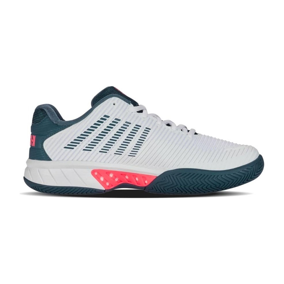 کفش تنیس مردانه کی سوئیس - K-SWISS Hypercourt Express 2 - سفید/سبز - تصویر 3