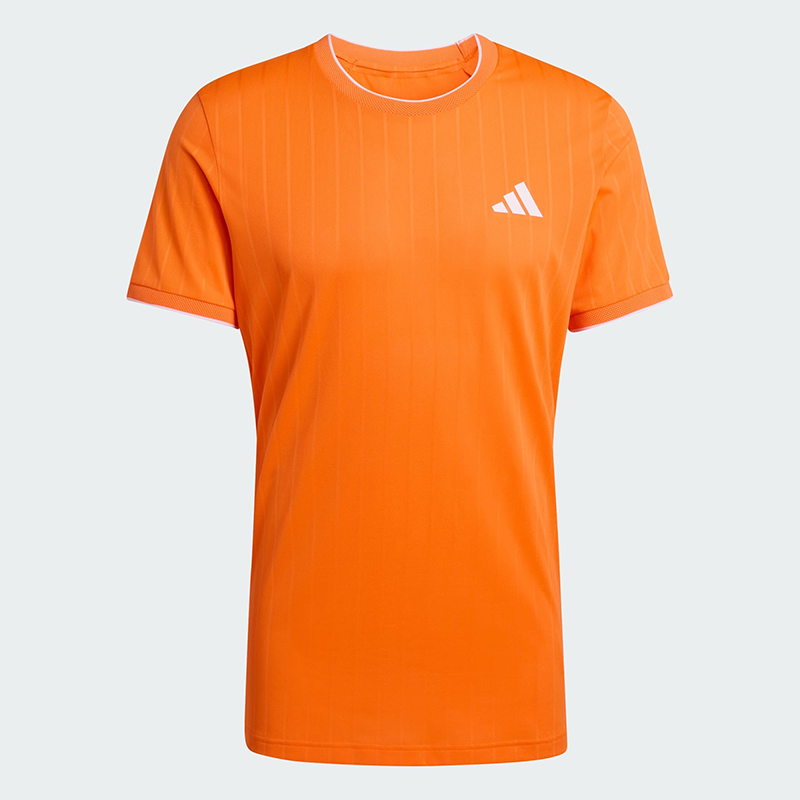 تیشرت تنیس مردانه آدیداس Adidas Climacool+ Freelift Pro  – نارنجی - تصویر 4