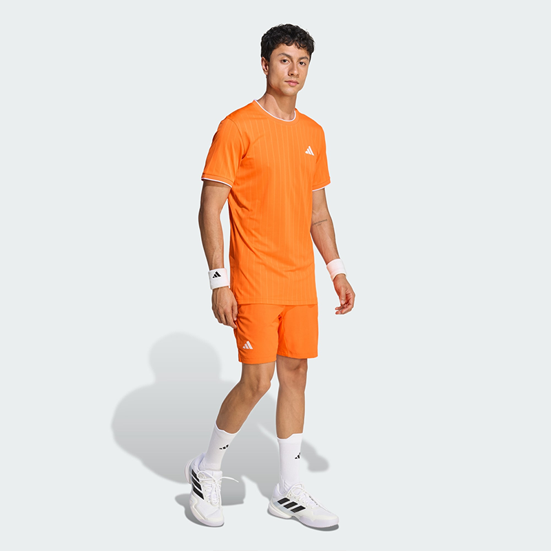 تیشرت تنیس مردانه آدیداس Adidas Climacool+ Freelift Pro  – نارنجی - تصویر 3