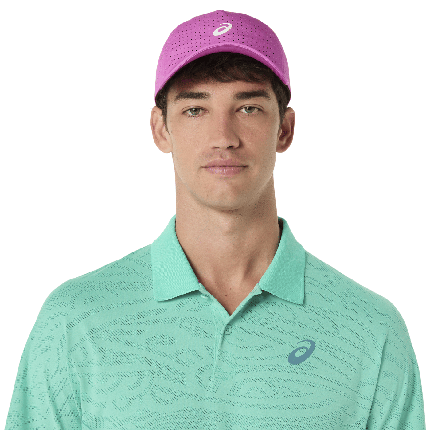 تیشرت تنیس مردانه آسیکس ASICS MATCH JACQUARD POLO SS TOP  – سبز - تصویر 10