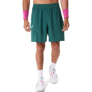 شلوارک تنیس مردانه اسیکس ASICS MATCH LASER CUT 7IN SHORT  – سبز