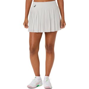 دامن شورت تنیس زنانه اسیکس Asics MATCH MESH SKIRT  – خاکستری