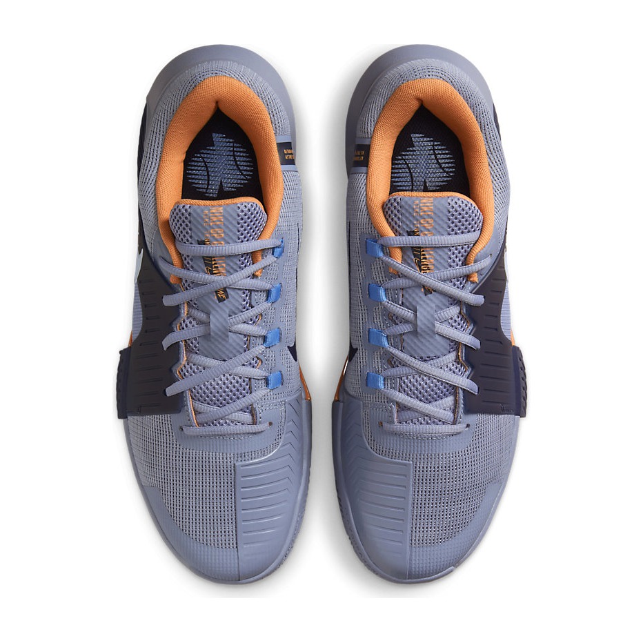 کفش تنیس مردانه نایک Nike GP Challenge 1 Clay- طوسی/نارنجی - تصویر 4
