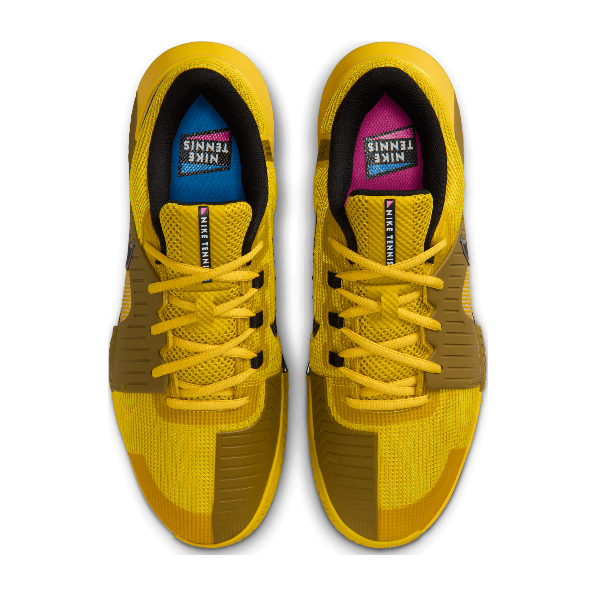 کفش تنیس مردانه نایک Nike Zoom GP Challenge 1.5 PRM - زرد - تصویر 5