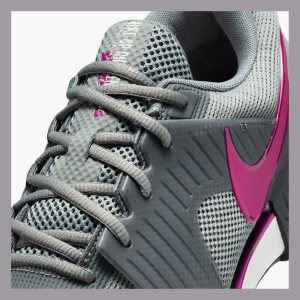 کفش تنیس مردانه نایک Nike Zoom GP Challenge 1 Hard Court Tennis Shoe- خاکستری/بنفش - تصویر 7