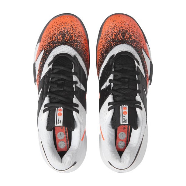کفش تنیس مردانه نایک Nike Court Lite 4 Premium Men's Clay Tennis Shoes- سفید/ نارنجی - تصویر 4