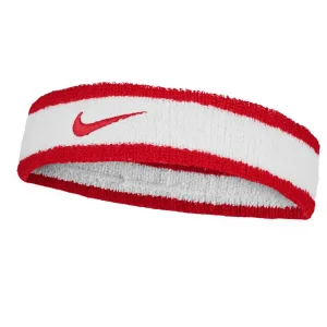 هدبند تنیس نایک Swoosh Classic–سفید/ قرمز