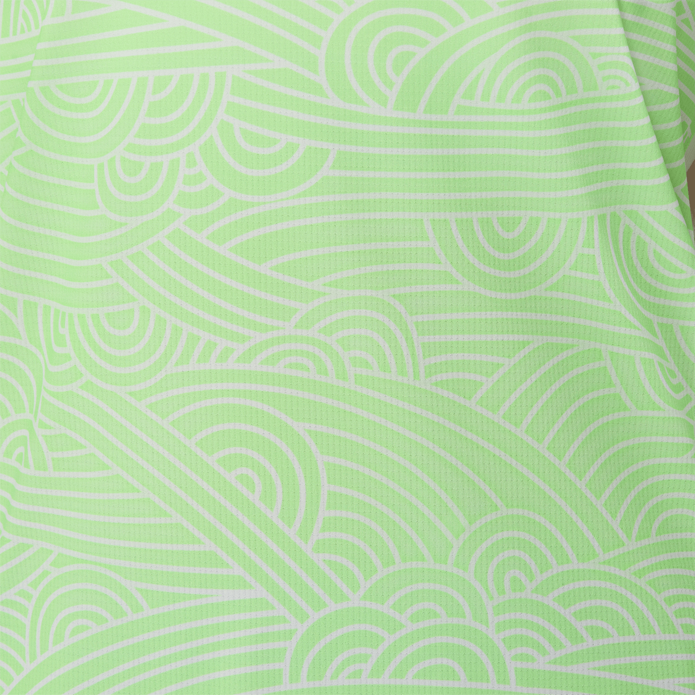 تیشرت پدل زنانه آسیکس ASICS PADEL COURT ALL OVER PRINT SS TOP  – زرد - تصویر 3