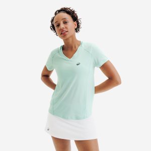 تیشرت تنیس زنانه Decathlon Dry – سبز