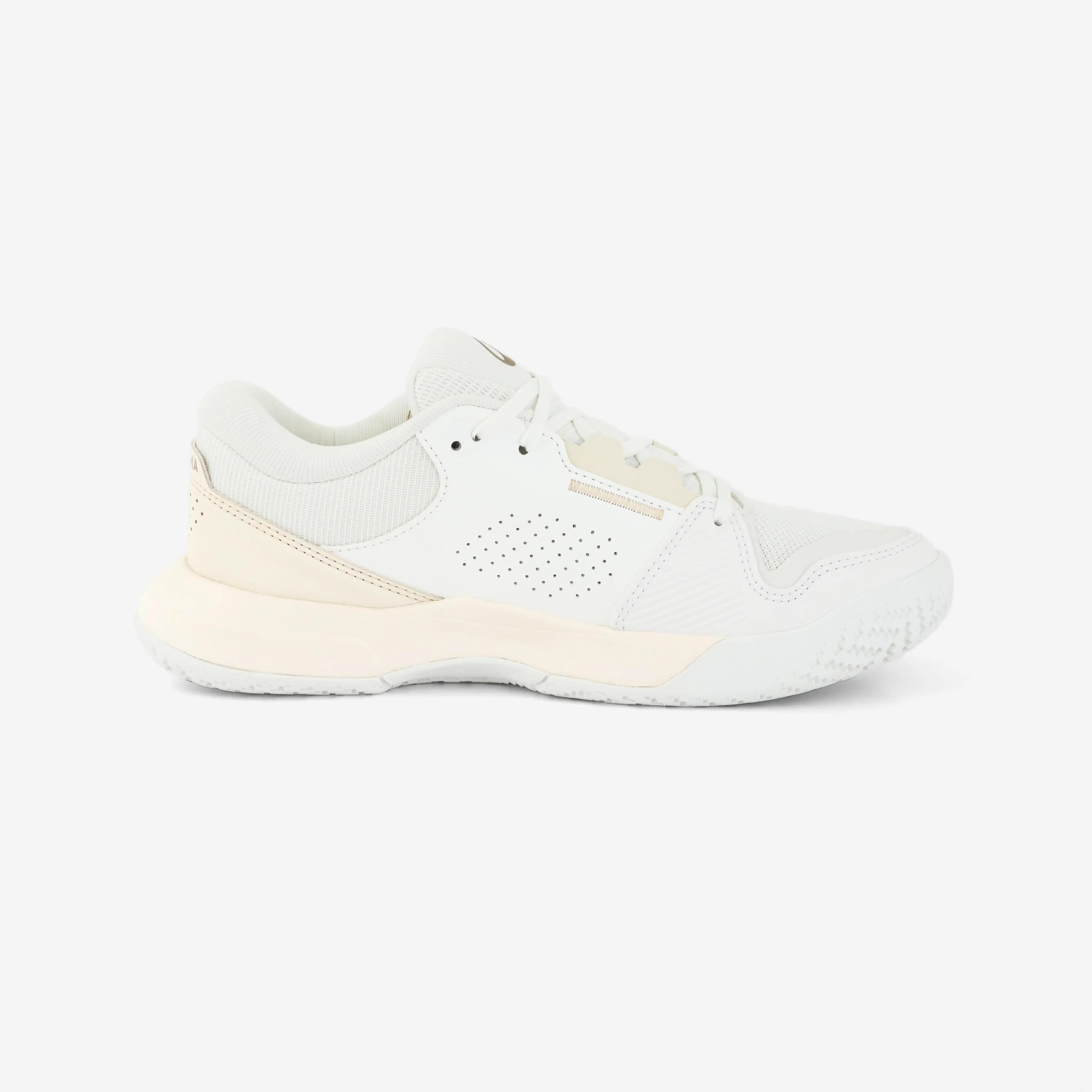کفش تنیس زنانه Decathlon Kuikma Comfort – سفید/طلایی - تصویر 5