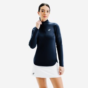 سویشرت تنیس زنانه دکتلون – حرارتی Decathlon TH 900 – سرمه ای تیره
